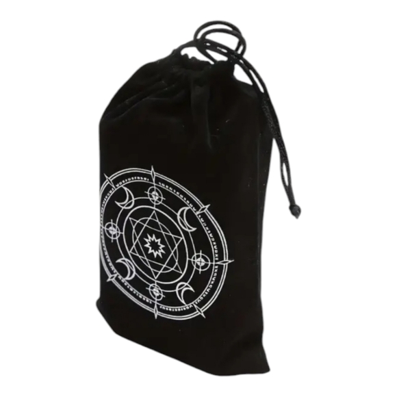 Midnight Magic Tarot & Tie Dyed Flower of Life Cloth - Picture 7 of 10